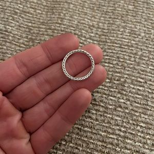 David Yurman cable band 3mm size 6.25